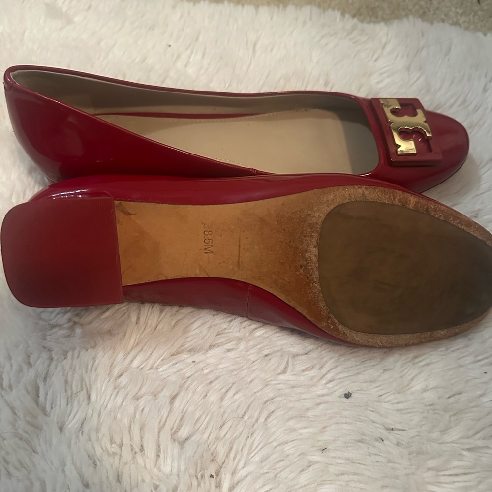 Elegant Red Women's Flats